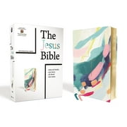 The Jesus Bible, NIV Edition, Leathersoft, Multi-Color/Teal, Comfort Print, Hardcover