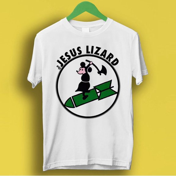 The Jesus Lizard Rock Punk Mouse Design Meme Gift Tee Gamer Cult Movie Music T Shirt P2795