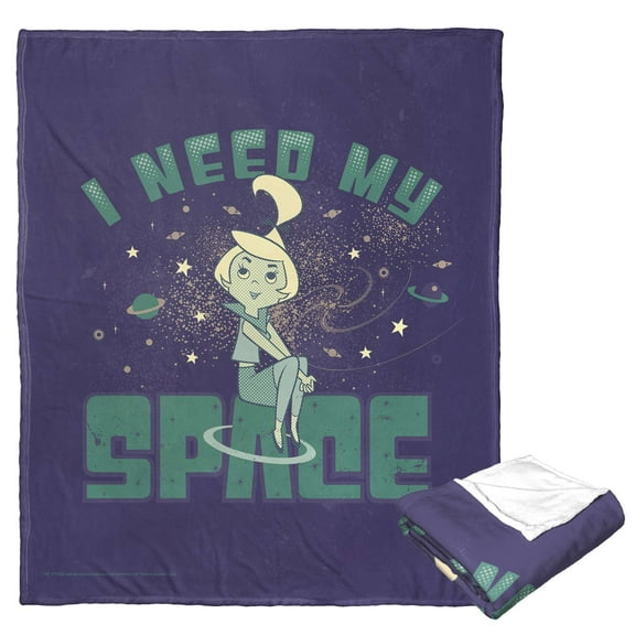 The Jetsons I Need My Space Kids Silk Touch Throw Blanket