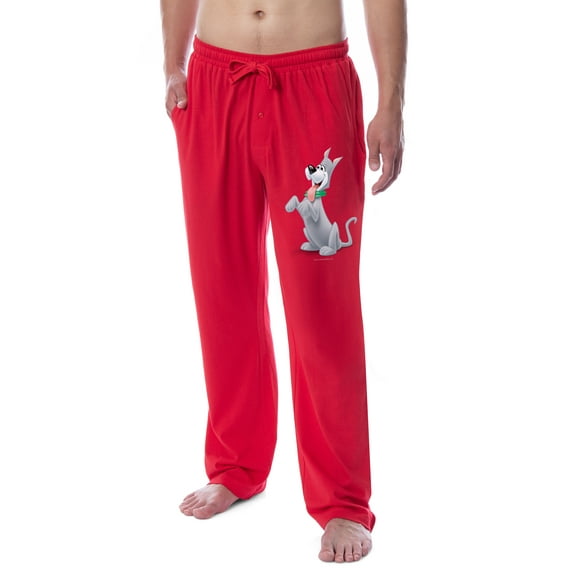 The Jetsons Mens' Classic Cartoon Astro the Dog Sleep Pajama Pants