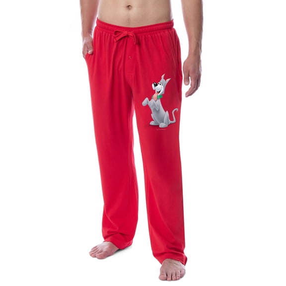 The Jetsons Mens' Classic Cartoon Astro the Dog Sleep Pajama Pants