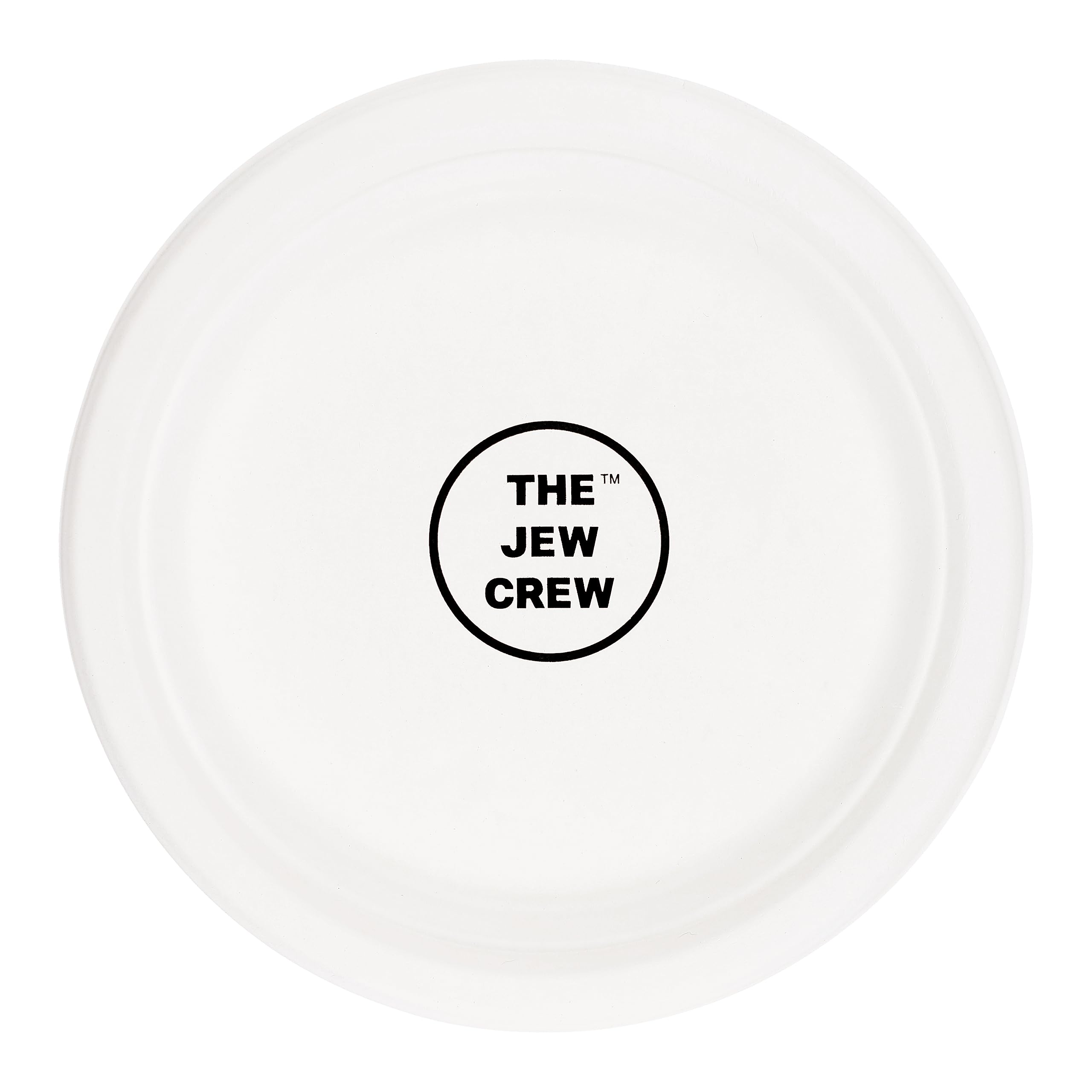 The Jew Crew 10 OIF8 Inch Disposable Plates, 50 Count. Perfect for