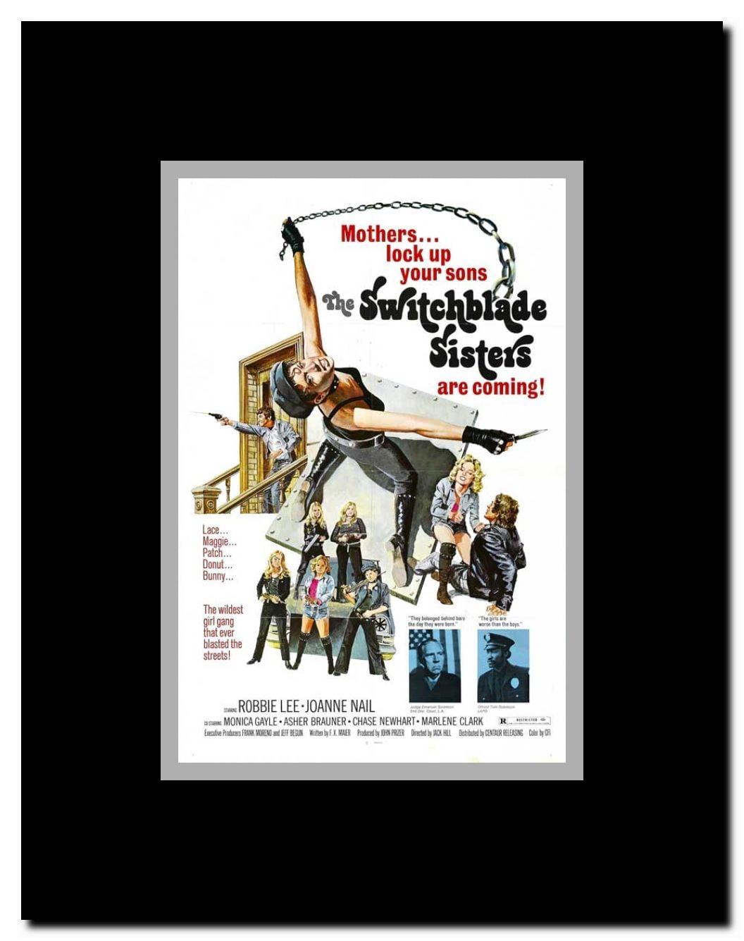 The Jezebels Framed Movie Poster