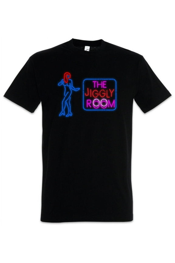 The Jiggly Room T-Shirt Al Married Bar with Fun Sign Symbol Children Logo Bundy