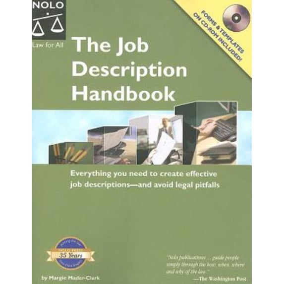 Pre-Owned The Job Description Handbook with CDROM Paperback