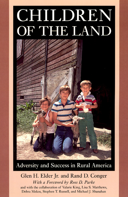 The John D. and Catherine T. MacArthur Foundation Series on Mental Health and Development, Studies on Successful Adolescent Development: Children of the Land : Adversity and Success in Rural America (Hardcover) - image 1 of 1
