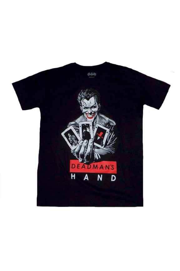 The Joker DC Comics Dead Man's Hand Men's T-Shirt Tee