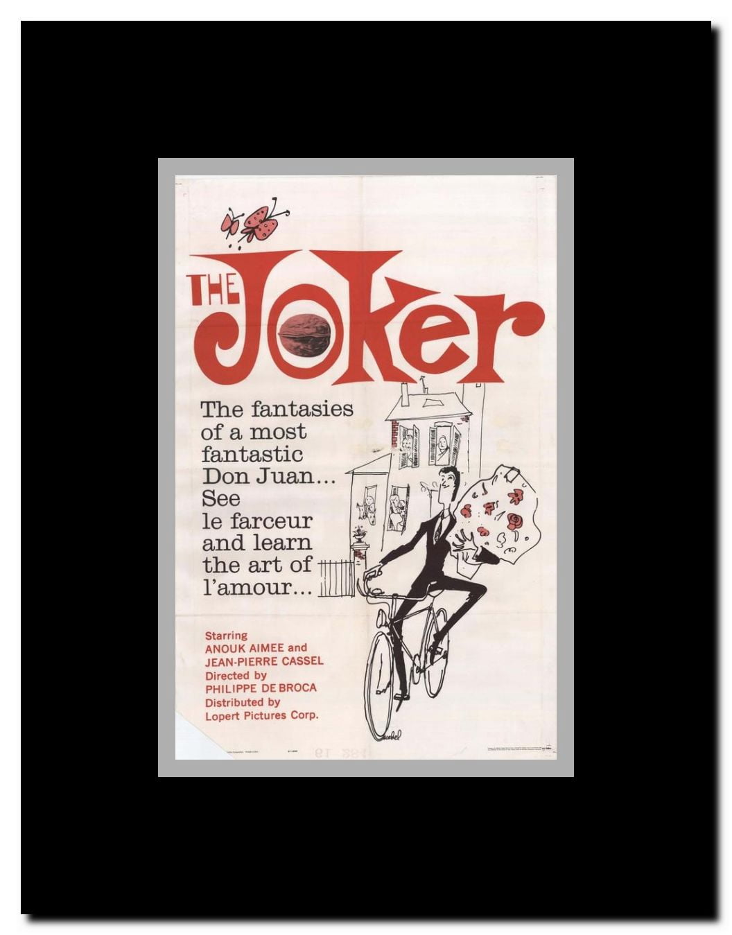The Joker Framed Movie Poster