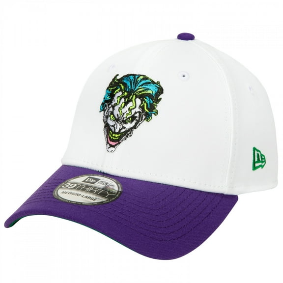 The Joker Grin New Era 39Thirty Fitted Hat-Medium/Large