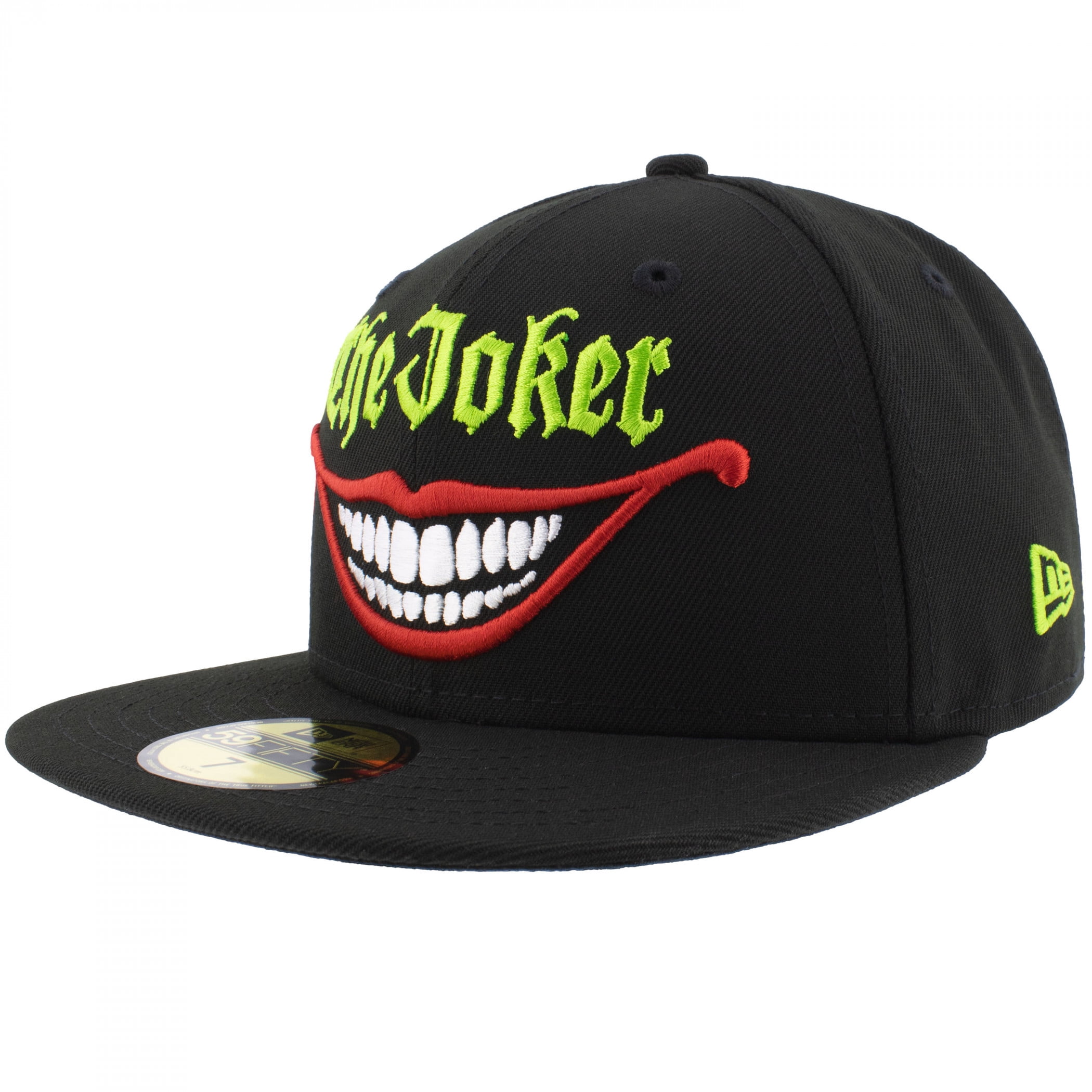 The Joker Smile Black Colorway New Era 59Fifty Fitted Hat-7 7/8 Fitted ...