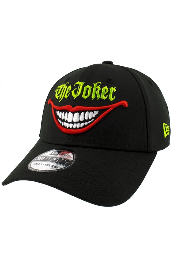 Smile Logo Black Colorway New Era 39Thirty Fitted Hat-Medium/Large