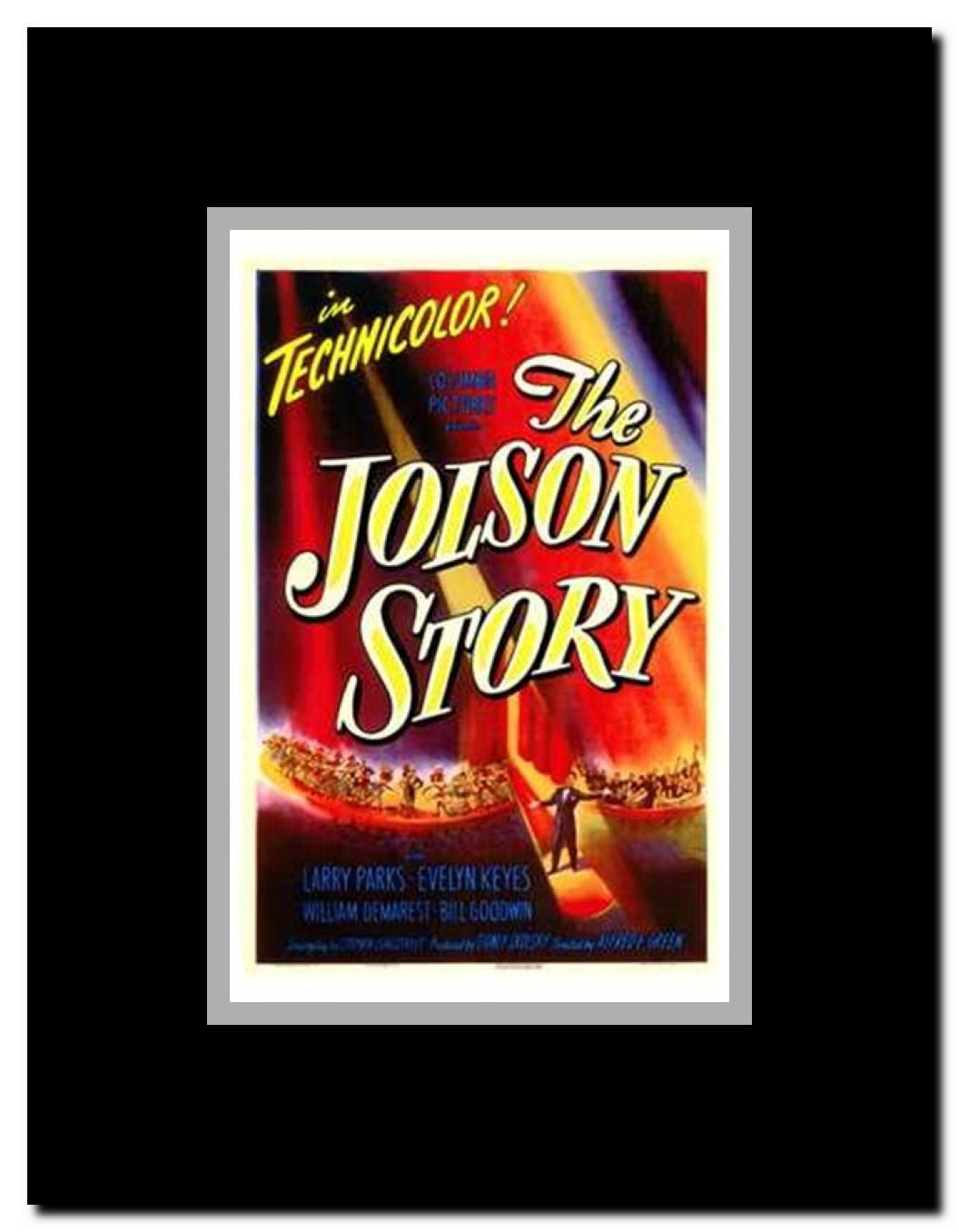 The Jolson Story Framed Movie Poster