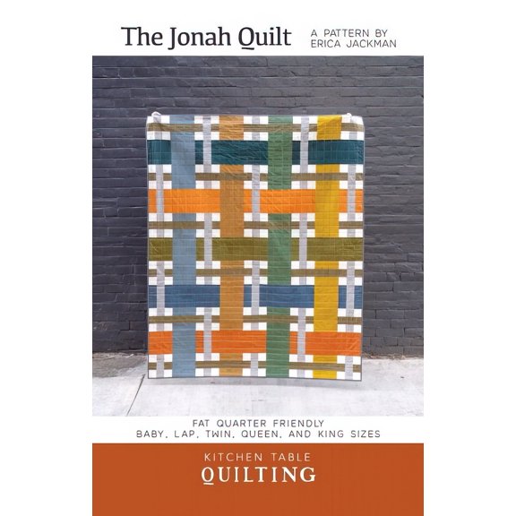 The Jonah Quilt Pattern by Kitchen Table Quilting