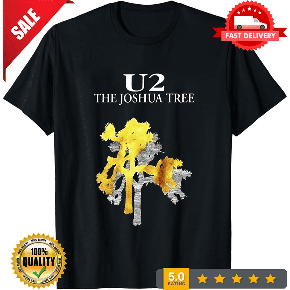 The Joshua Tree U2 Band Short-Sleeve T-Shirt, LIMITED EDITION-TH72368