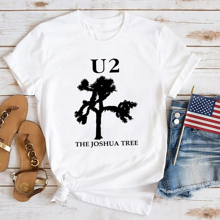 The Joshua Tree U2 Band T Shirt U2 Band 80s Music Shirt Vintage U2 Band Shirt Walmart