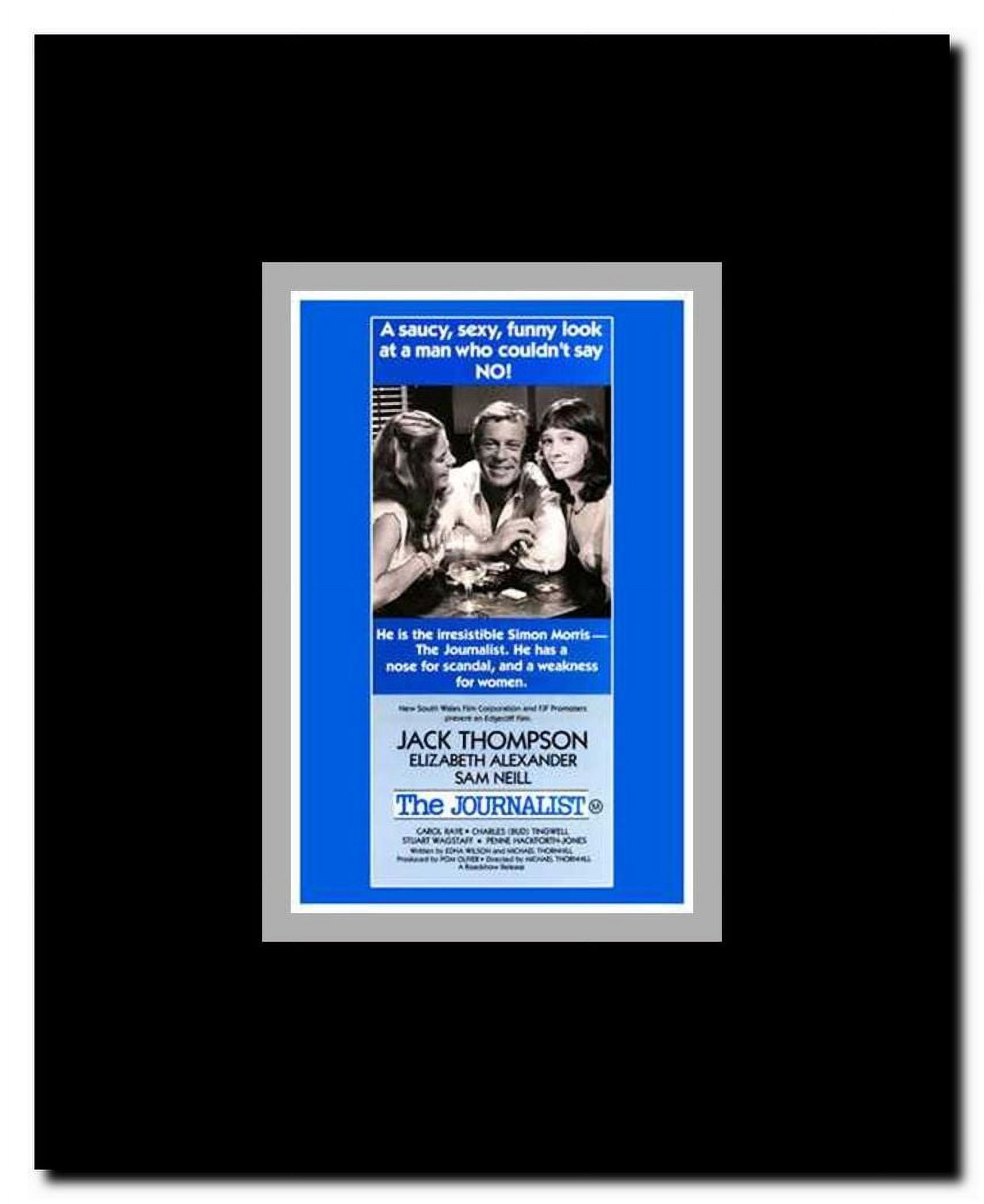 The Journalist Framed Movie Poster