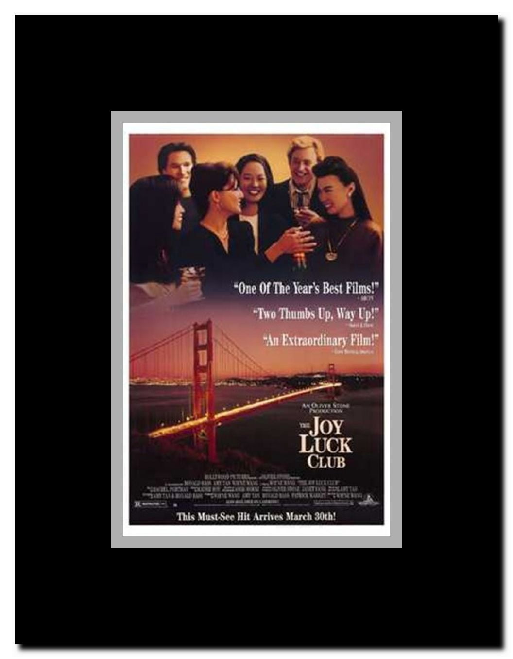 The Joy Luck Club Framed Movie Poster