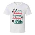 thumbnail image 1 of The Joy Of Christmas Is Family Tee Fun Christmas Tshirt Holiday T Shirt, 1 of 1