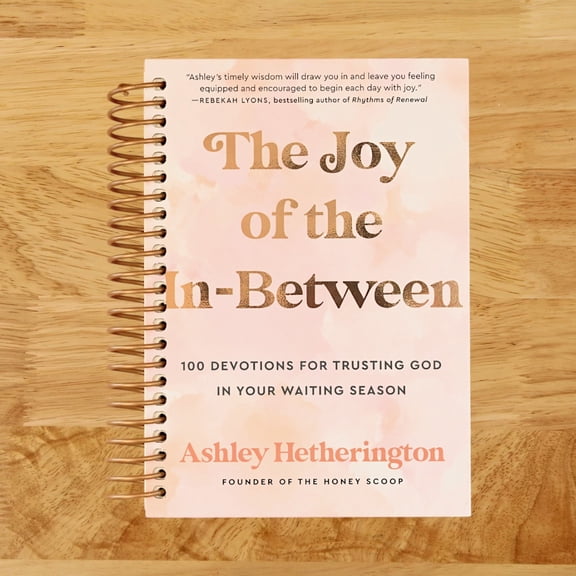 The Joy of the In-Between: 100 Devotions for Trusting God in Your Waiting Season: a Devotional (Spiral Bound)