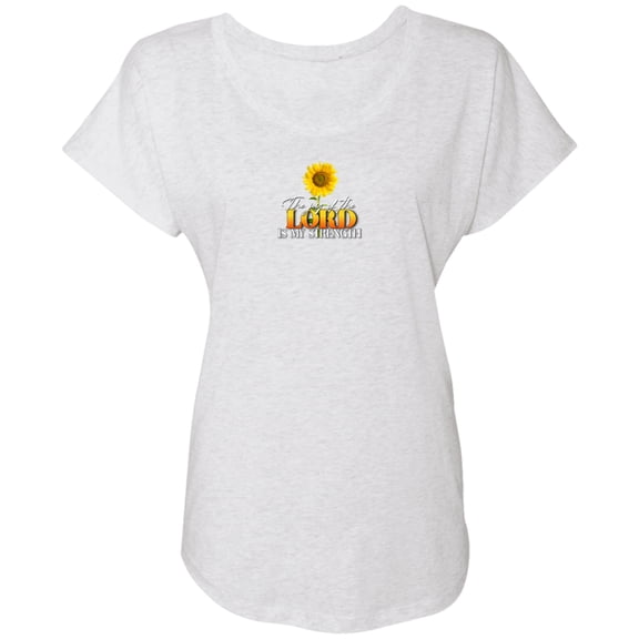 The Joy of the Lord is My Strength Triblend Dolman