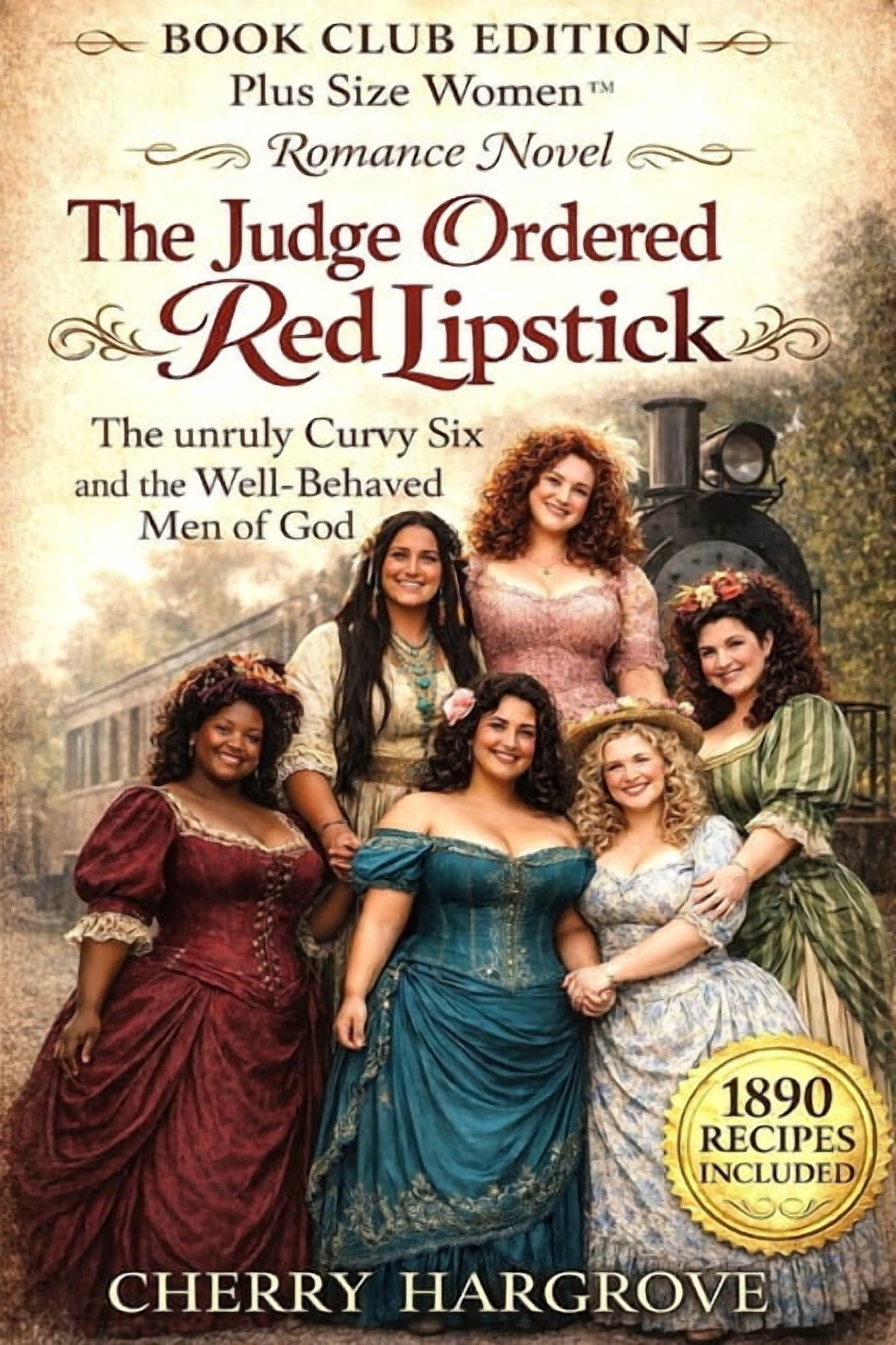 The Judge Ordered Red Lipstick: the unruly curvy six and the well-behaved men of God, (Paperback)