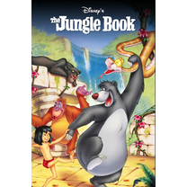 The Jungle Book 1967 Movie Poster 24x36 | Disney Classic | Animated Adventure