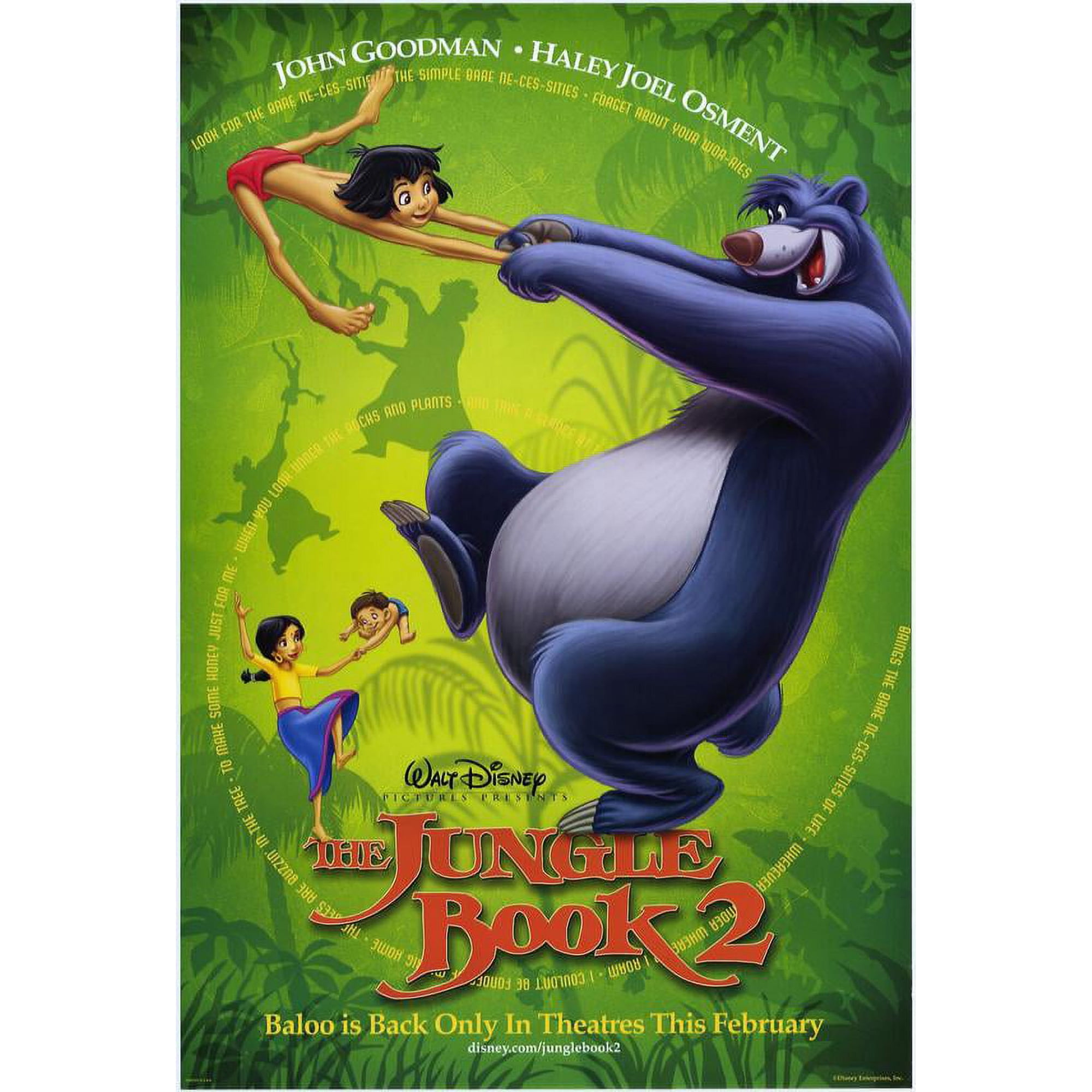 The Jungle Book 2 Movie Poster