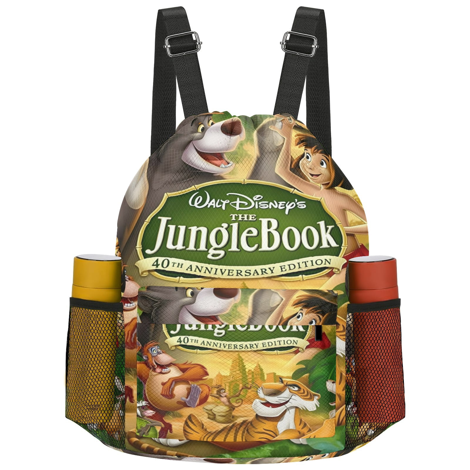 Drawstring Sample Book The Jungle Book Drawstring Backpack. - Walmart.com