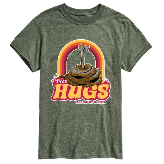 The Jungle Book - Free Hugs - Men's Short Sleeve Graphic T-Shirt