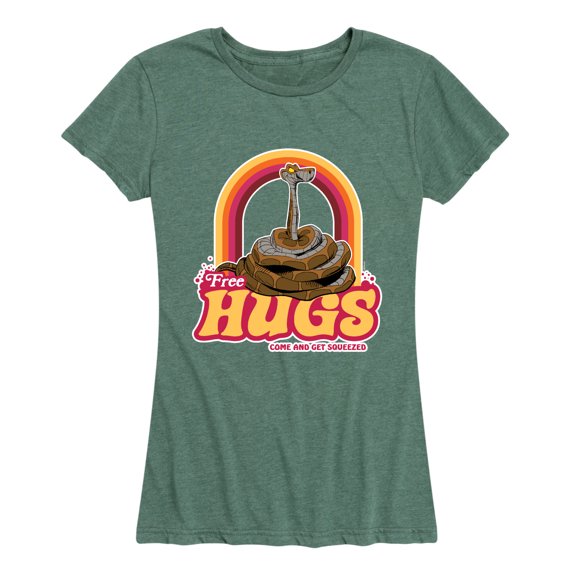 The Jungle Book - Free Hugs - Women's Short Sleeve Graphic T-Shirt
