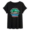 thumbnail image 1 of The Jungle Book - Just Bear With Me - Juniors Ideal Flowy Muscle T-Shirt, 1 of 5