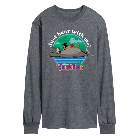 The Jungle Book - Just Bear With Me - Men's Long Sleeve T-Shirt