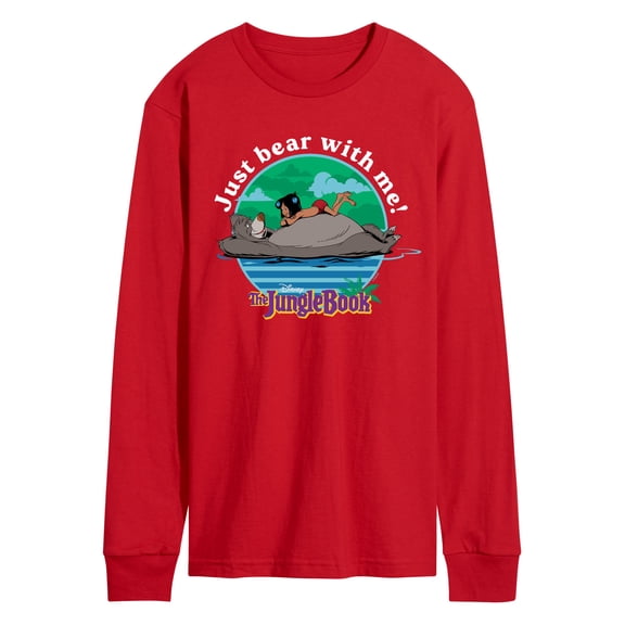 The Jungle Book - Just Bear With Me - Men's Long Sleeve T-Shirt