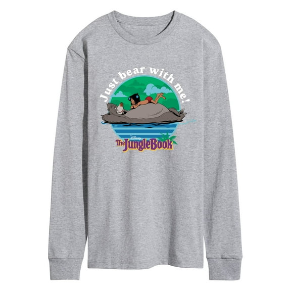 The Jungle Book - Just Bear With Me - Men's Long Sleeve T-Shirt