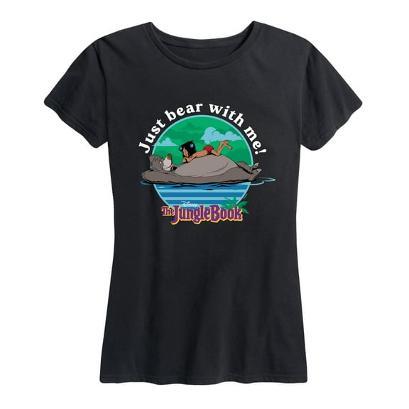 The Jungle Book - Just Bear With Me - Women's Short Sleeve Graphic T-Shirt