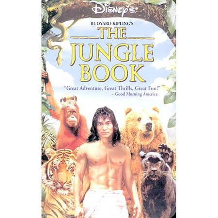 The Jungle Book (VHS, 1995) Walt Disney VCR Tape Classic Family Adventure Movie