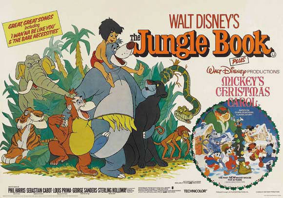 The Jungle Book 1967 Movie Poster