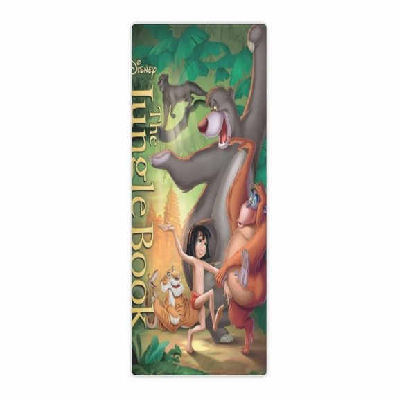 The Jungle Book pattern yoga mat makes every practice full of inspiration and personality