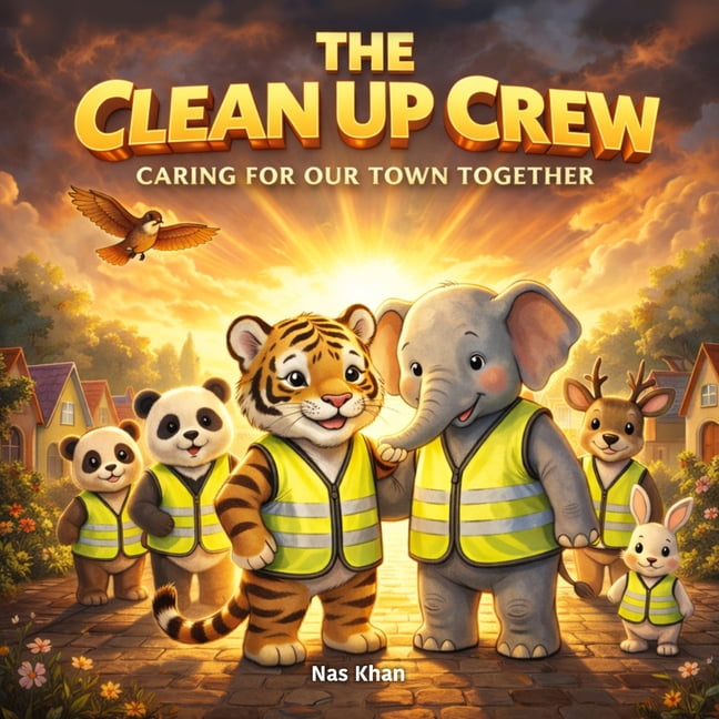 The Jungle Cleaning Crew: Caring for Our Town, (Paperback)