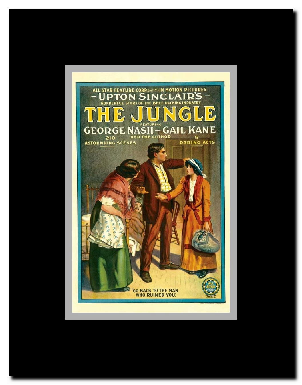 The Jungle Framed Movie Poster