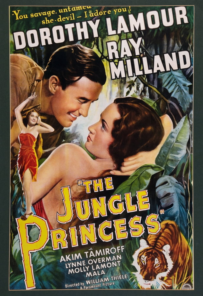 The Jungle Princess U Canvas Art - (24 x 36)