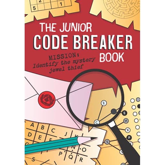 Pre-Owned The Junior Code Breaker Book: 50 intriguing code puzzles to crack: can you solve them all? Paperback