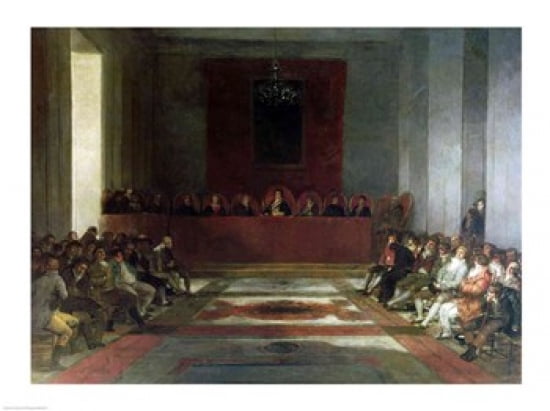 The Junta of the Philippines 1815 Canvas Art - Francisco De Goya (24 x 18)