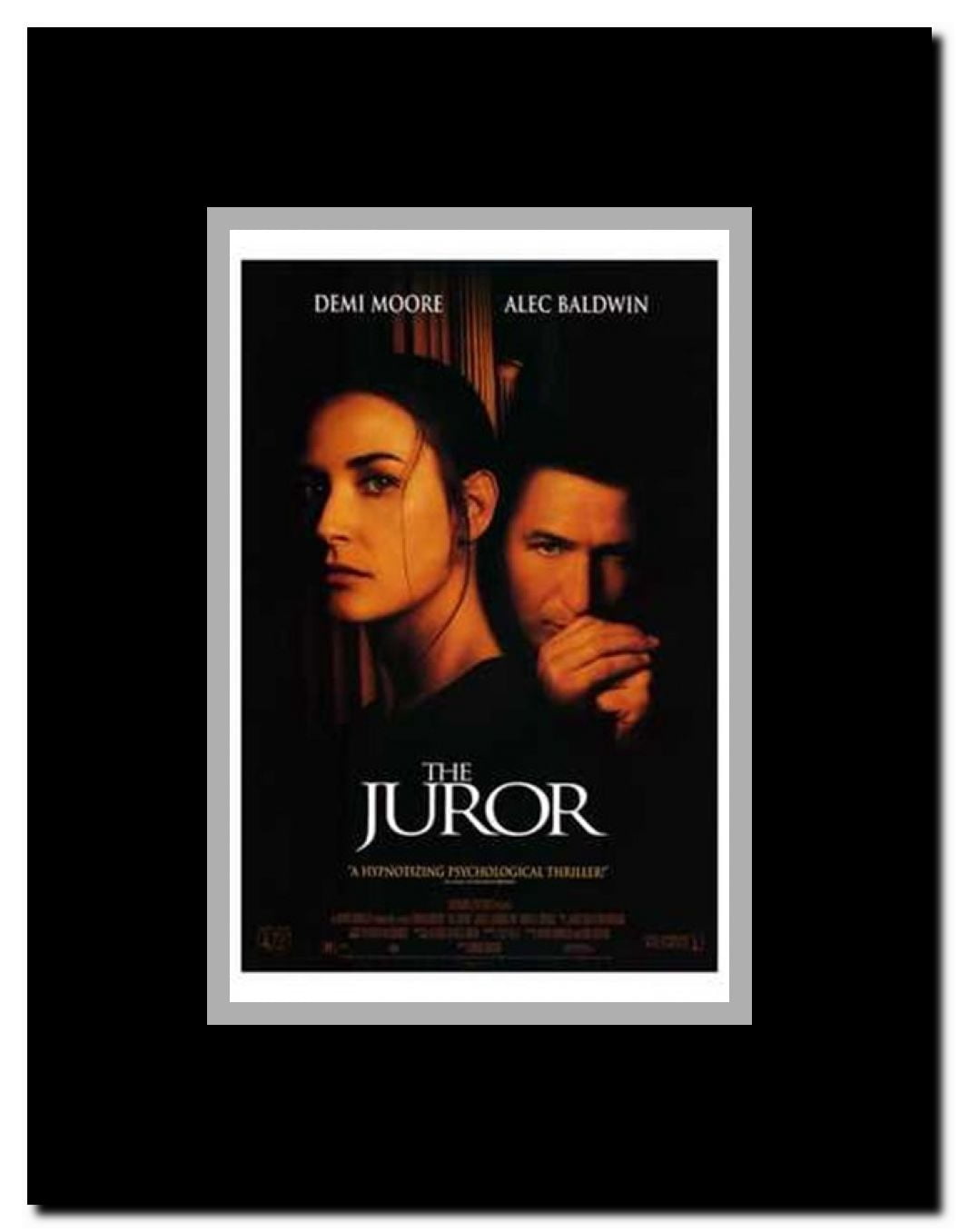 The Juror Framed Movie Poster