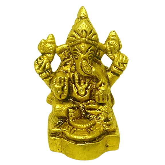 The KD Store Brass Lord Ganesha Idol Statue