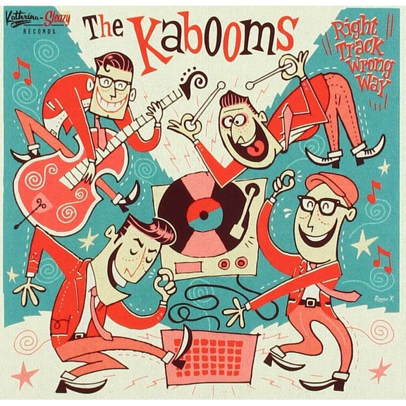 The Kabooms The Kabooms - Right Track Wrong Way (CD)