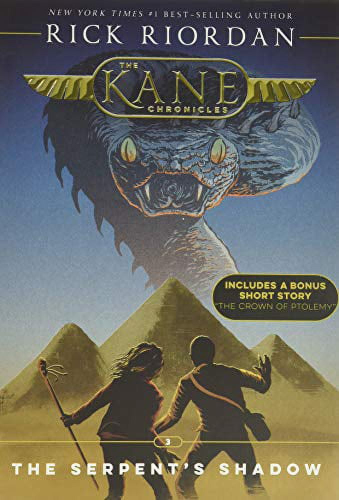 The Kane Chronicles, Book Three The Serpents Shadow new cover The Kane