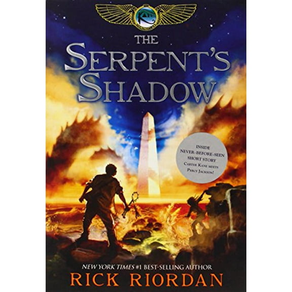 Pre-Owned The Serpent's Shadow (Kane Chronicles, Book 3) (Paperback) 1423142020 9781423142027
