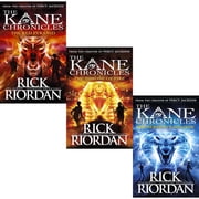 Rick Riordan The Kane Chronicles 3 Books Collection Set   The Red Pyramid, The Throne of Fire & The Serpent s Shadow | Egyptian Mythology Fantasy Series