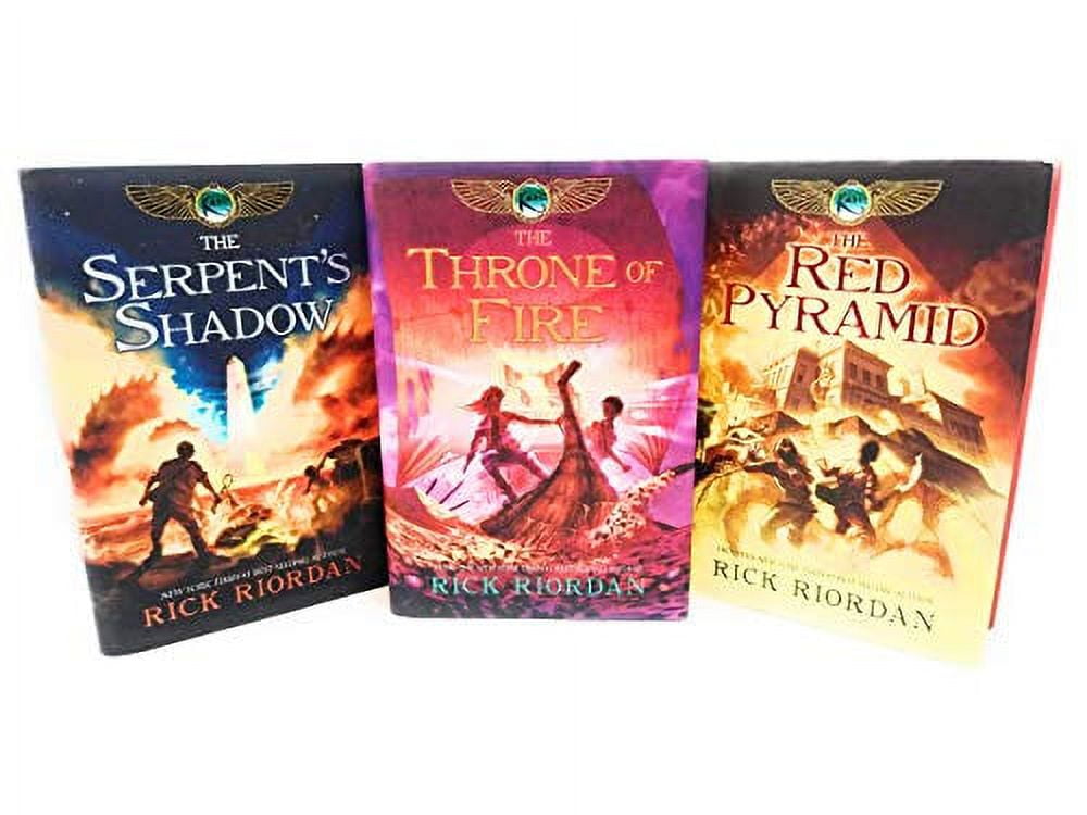 Pre-Owned Kane Chronicles: The Kane Chronicles Hardcover Boxed Set (Hardcover)